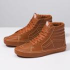 Vans Leather Wrap Sk8-hi (leather Brown)