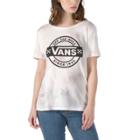 Vans Washed Hemlock Crew T-shirt (white Lavender Fog)