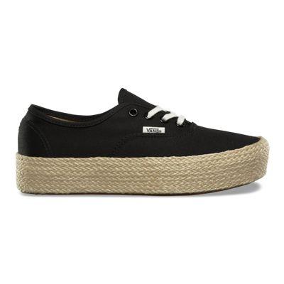 Vans Authentic Platform Espadrille (black)