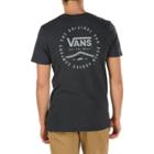 Vans Washed Original Rubber Co T-shirt (black Overdye)