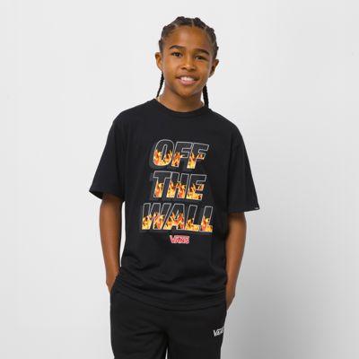 Vans Kids Digi Flames T-shirt (black)