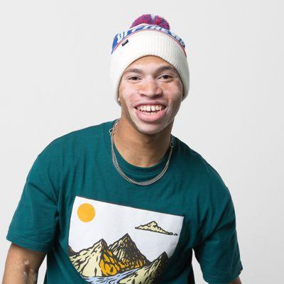Vans Off The Wall Pom Beanie (antique White)