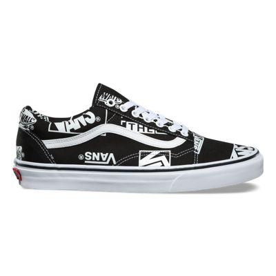 Vans Logo Mix Old Skool (black Trck True White)