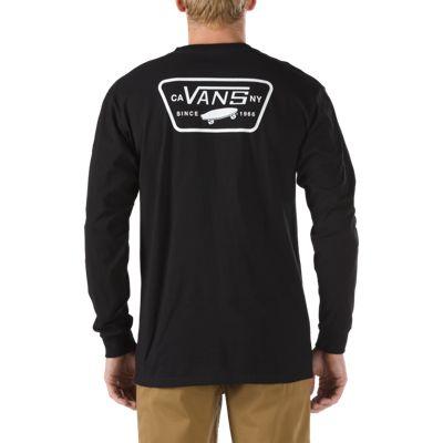 Vans Full Patch Back Long Sleeve T-shirt (black)