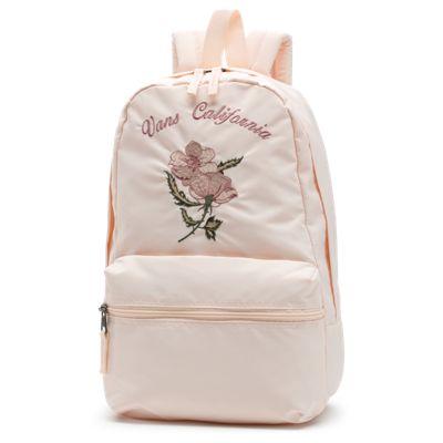 Vans Souvenir Satin Embroidery Backpack (soft Pink)