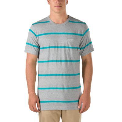 Vans Chadron T-shirt (cement Heather/tile Blue)