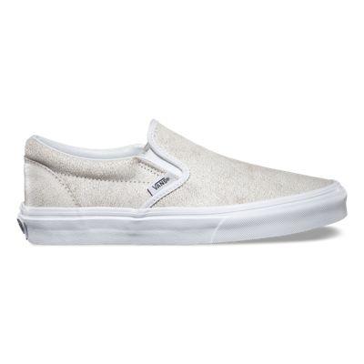 Vans Cracked Leather Slip-on (true White)