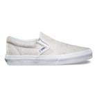 Vans Cracked Leather Slip-on (true White)