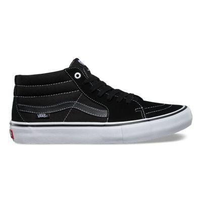 Vans Sk8-mid Pro (black/black/white)