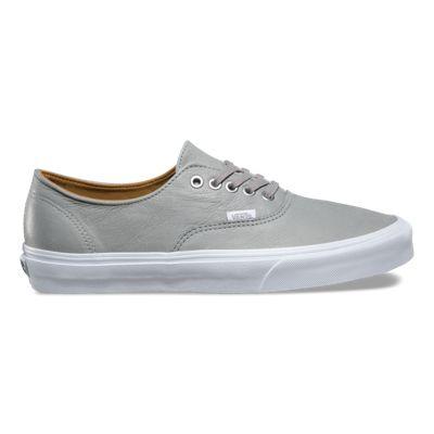 Vans Premium Leather Authentic Decon (wild Dove/true White)