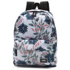 Vans Realm Classic Backpack (white Dahlia)
