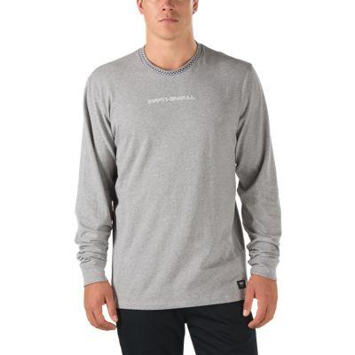 Vans Ensign Long Sleeve T-shirt (cement Heather)