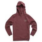 Vans Boys Full Patched Pullover Hoodie (port Royale Heather)
