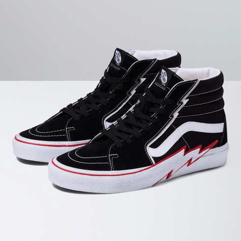 Vans Sk8-hi Bolt (black/red)