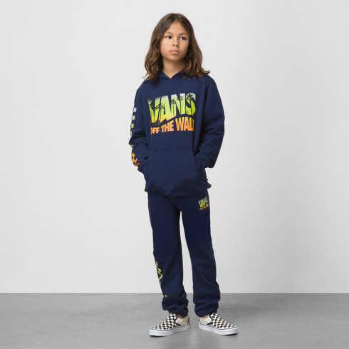 Vans Kids Palm Coaster Fleece Pant (dress Blues)
