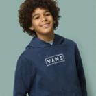 Vans Boys Vintage Wash Pullover Hoodie (dress Blues)