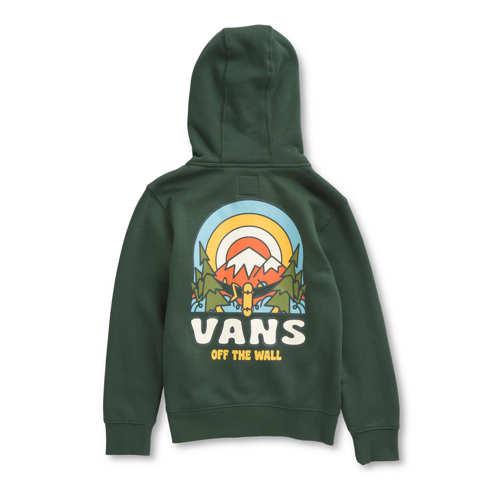 Vans Little Kids Mountain Sk8 Full Zip Hoodie (sycamore)