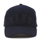 Vans Dugout Baseball Hat (dress Blues Black Heather)
