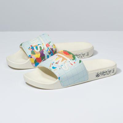 Vans Save Our Planet X Vans Slide-on (marshmallow)