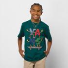 Vans Kids Sk8 Friends T-shirt (botanical Garden)
