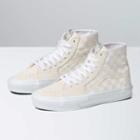 Vans Crystal Sidestripe Sk8-hi Tapered Shoe (white Checkerboard)