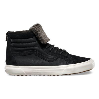 Vans Shoes Sk8-hi Zip To Mte Ca (black/fleece)