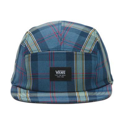 Vans Cowper Camper Hat (real Teal Plaid)