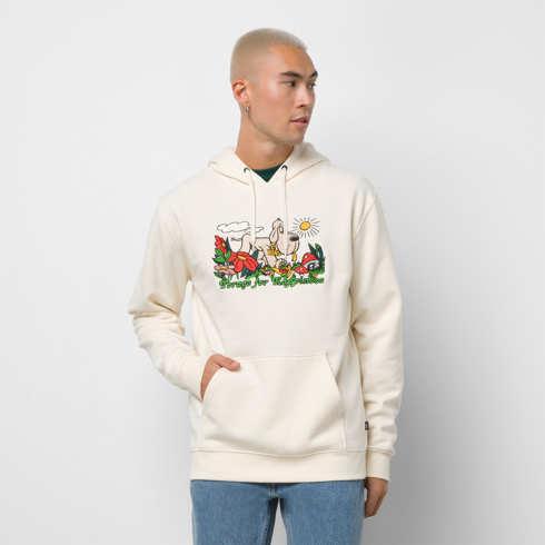 Vans Murshroom Hound Hoodie (antique White)