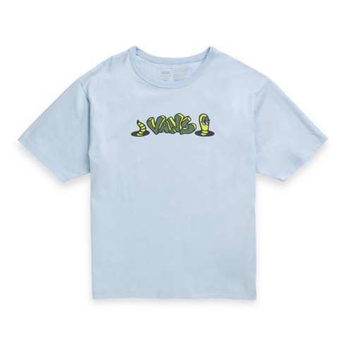 Vans Off The Wall Graphic Loose Tee (cashmere Blue)