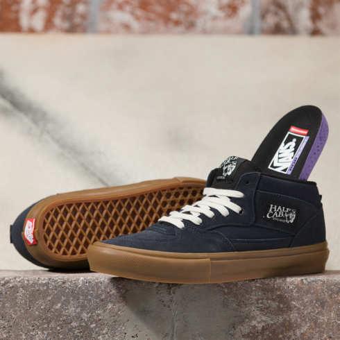 Vans Skate Half Cab Shoe (navy/gum)