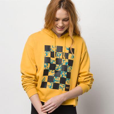 Vans Elecheck Pullover Hoodie (yolk Yellow)