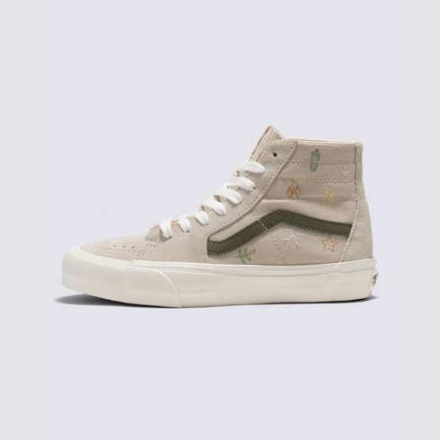 Vans Mystical Embroidery Sk8-hi Tapered Vr3 Shoe (honey Peach)