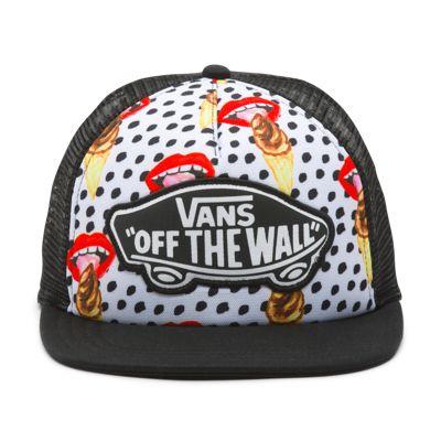 Vans Kendra Beach Girl Trucker Hat (i Scream)