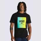 Vans Classic Print Box T-shirt (black/white/waterfall)