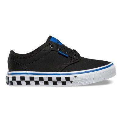 Vans Kids Atwood (check Fox Black/classic Blue)