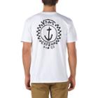Vans Capt Fin Anchor T-shirt (white)