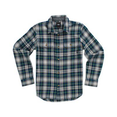 Vans Little Kids Sycamore Shirt (gibraltar Sea)