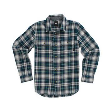 Vans Little Kids Sycamore Shirt (gibraltar Sea)
