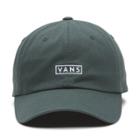 Vans Curved Bill Jockey Hat (darkest Spruce)