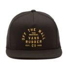 Vans Stacked Rubber Flexfit Hat (black)