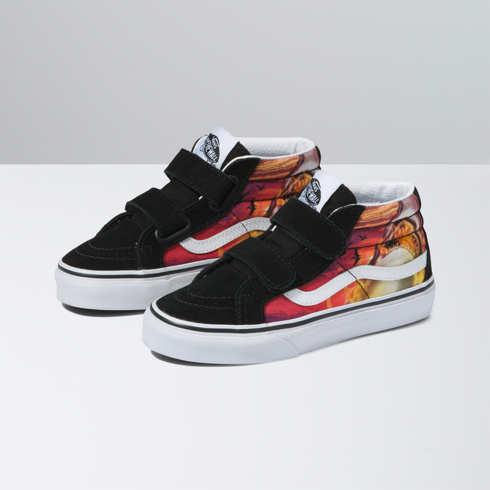 Vans Kids Shark Sunset Sk8-mid Reissue V (black/true White)
