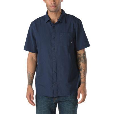 Vans Gidding Buttondown Shirt (dress Blues)
