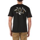 Vans Mens Shoes Skate Shoes Mens Shoes Mens Sandals Now Or Never T-shirt (black)