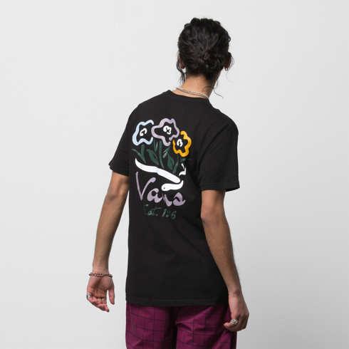 Vans Tri Floral T-shirt (black)