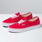 Vans Authentic Shoe (red)