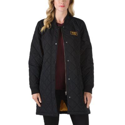 Vans Boom Boom Quilted Coat (black)