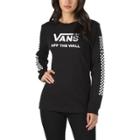 Vans Funday Long Sleeve Boyfriend T-shirt (black)