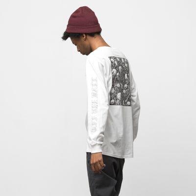 Vans Forgotten Bones Long Sleeve T-shirt (white)