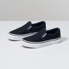 Vans Kids Suiting Slip-on (dress Blues/true White)