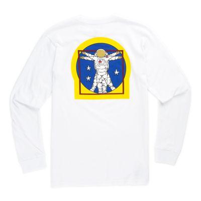 Vans Boys Vans X Space Voyager Long Sleeve T-shirt (white)